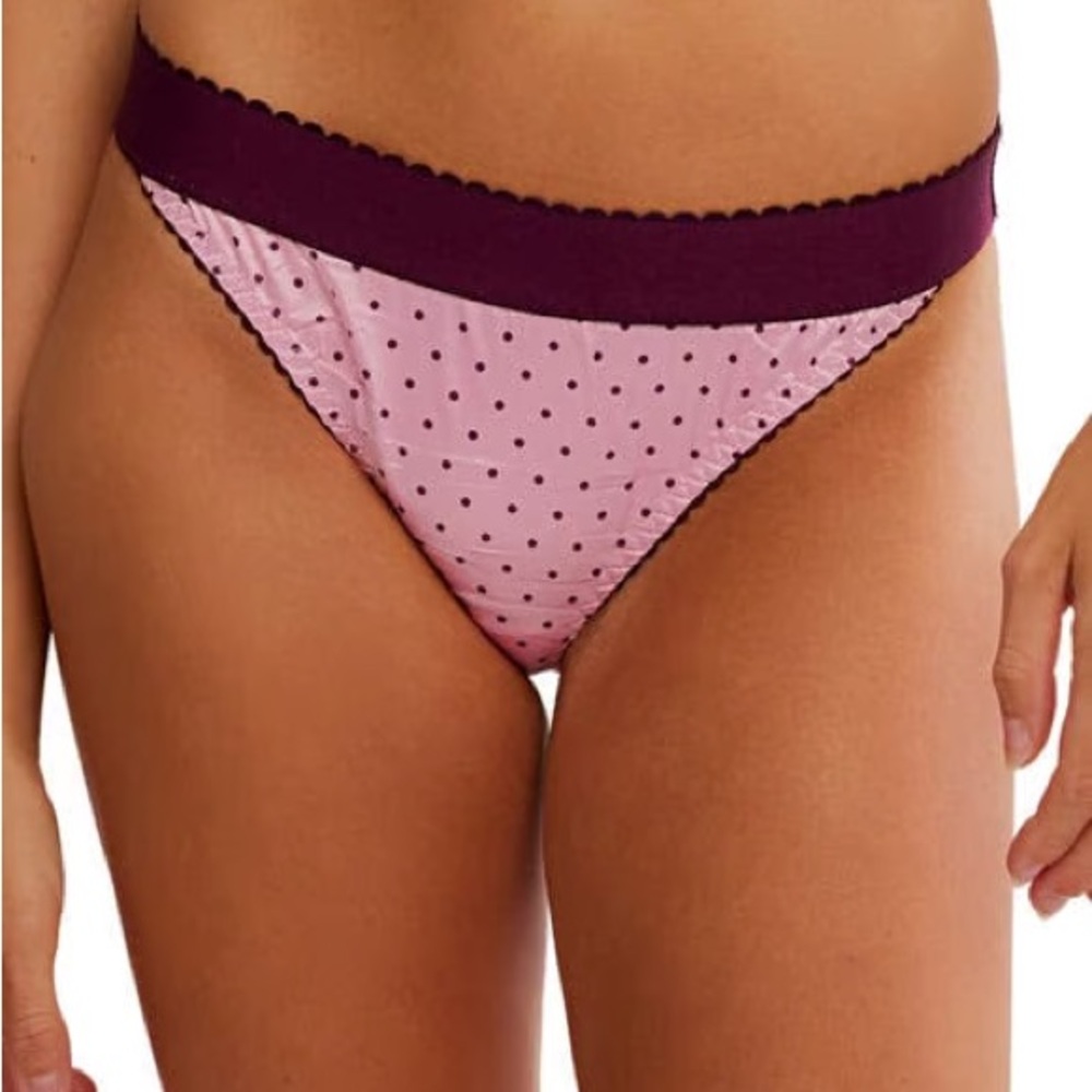(2) Free People Intimately Fp Viva La Bikini Cut Briefs - Pink